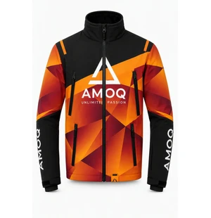 AMOQ Apex V2 Racing Jacka Svart/Orange image