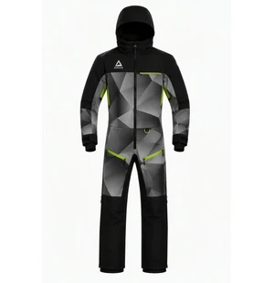 AMOQ Concept Monosuit Insulated Black/Grey/Hivis Yellow kuva