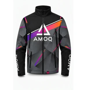 AMOQ Apex V2 Racing Jacka YOUTH Svart/Grå/Violet image