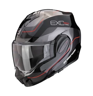 SCORPION Hjälm EXO-TECH EVO PRO Commuta svart/grå/röd image