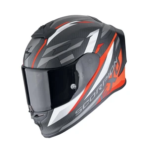 SCORPION Hjälm EXO-R1 EVO AIR CARBON AIR RUNNER Mattsvart-Röd image