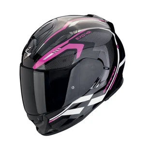 SCORPION Hjälm EXO-491 KRIPTA Svart-Rosa-Vit image