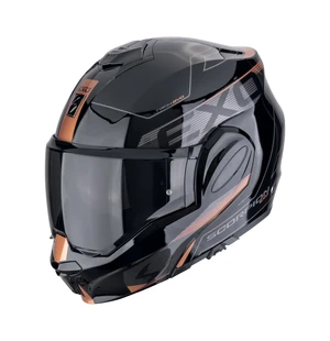 SCORPION Hjälm EXO-TECH EVO TRAVELLER Svart-Koppar image