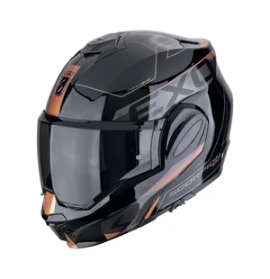 SCORPION Hjälm EXO-TECH EVO TRAVELLER Svart-Koppar image