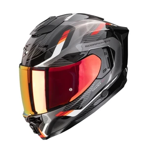 SCORPION Helmet EXO-1500 AIR SLEEK Black-Red image