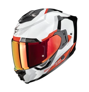 SCORPION Helmet EXO-1500 AIR ARENA White-Red image