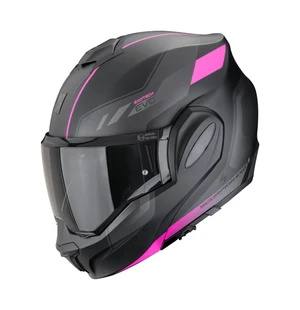 SCORPION Helmet EXO-TECH EVO SOCIUS Matt Black-Pink kuva