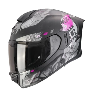 SCORPION Helmet EXO-530 AIR HADJI Matt Black-Pink kuva