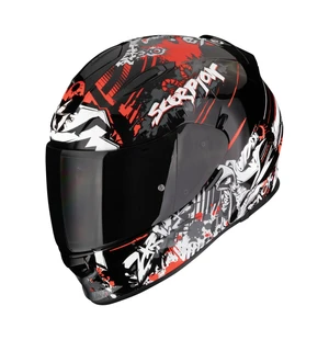 SCORPION Helmet EXO-491 SPECTER Black-Red kuva