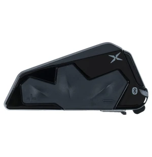 20 mm<br>WEIGHT 42g<br>INTERCOM CONNECTION RIDERS 2-WAY BT intercom<br>INTERCOM CONNECTION RANGE 450m / 0.28 mile<br>TALK TIME > 14hrs<br>SPEAKER 40mm HD (HARMAN) Speaker<br>Voice Prompt Yes<br>VOICE ASSISTANT Siri / Google<br>Noise Cancelling Yes<br>BLUE kuva