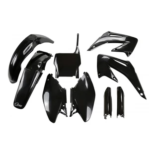 UFO Muovisarja 6-osainen Musta 001 Honda CR125/250 05-07 kuva