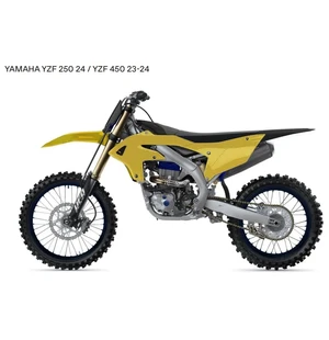 UFO Plastic kit 6-parts YZ250F 24-.. YZ450F 23-25 Gold/Black kuva