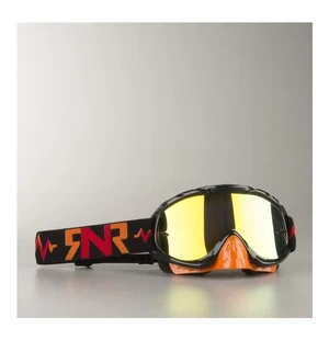 RipNRoll Goggle Hybrid Black/Orange + Mirror Lens kuva