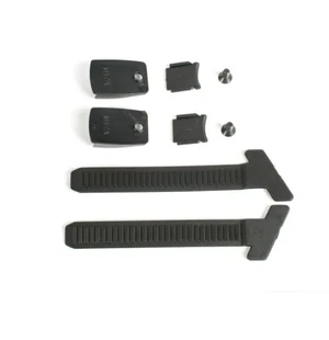 Kit ext. Toothed band BLACK + button +screws STEALTH kuva