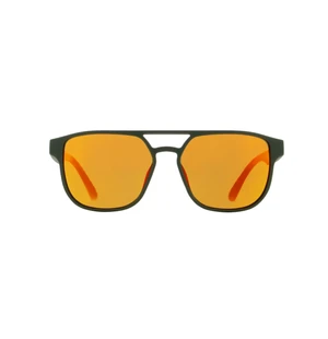 Spect Red Bull Elroy Sunglasses Soft Olive Green w Brown Red Mirror lens image