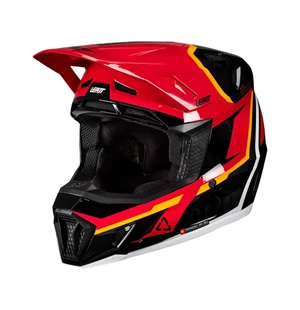 Leatt Kypärä+Ajolasit Moto 7.5 Punainen V26 kuva
