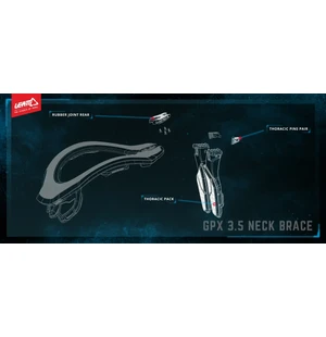 Leatt Thoracic Pins DBX/GPX 3.5 all Pair kuva