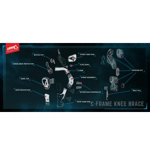 Leatt C-Arm C-Frame Alu Forged Right S/M L/XL kuva