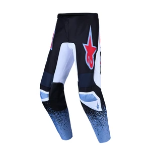 Alpinestars Housut Fluid Drag Musta/Valkoinen/Sininen/Punainen Fluo kuva