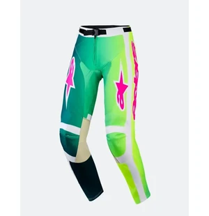 Alpinestars Byxor Youth Fluid Portl Grön/Vit/Svart image