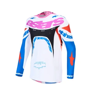 Alpinestars Paita Supertech Dyna Valkoinen/Sininen/Musta/Lila kuva