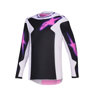 Alpinestars Jersey Fluid Grid Black/Gray/Purple image
