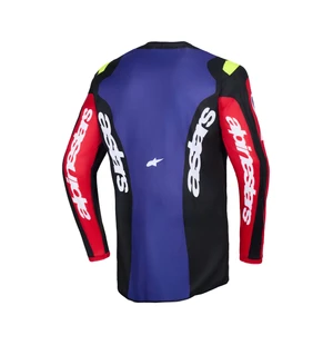 Alpinestars Jersey Fluid Grid Red/Black/Purple image