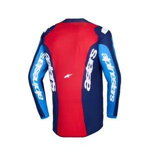 Alpinestars Jersey Fluid Grid Blue/Red image