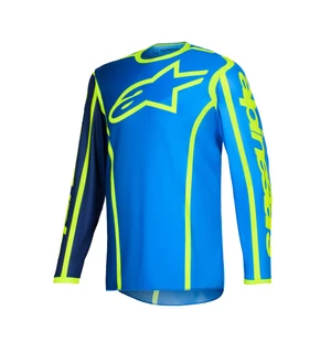 Alpinestars Jersey Fluid Apex Blue/Fluo Yellow kuva