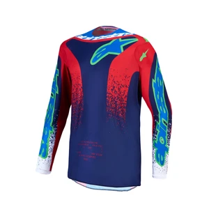 Alpinestars Paita Fluid Drag Sininen/Punainen/Valkoinen kuva