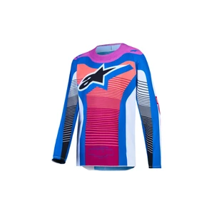Alpinestars Paita Junior Supertech Maven Valkoinen/Koralli/Sininen kuva