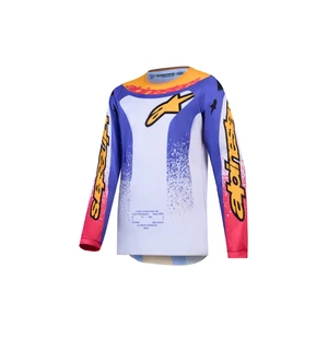 Alpinestars Paita Junior Fluid Drag Harmaa/Lila/Sininen kuva