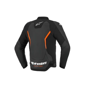 Alpinestars Nahkatakki GP Force v2 Musta/Fluo Punainen kuva
