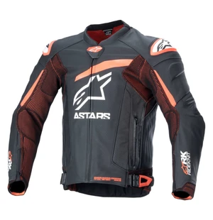 Alpinestars Nahkatakki GP Plus R v4 RK Musta/Punainen Fluo kuva