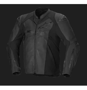 Alpinestars Nahkatakki Faster v3 Musta/Musta kuva