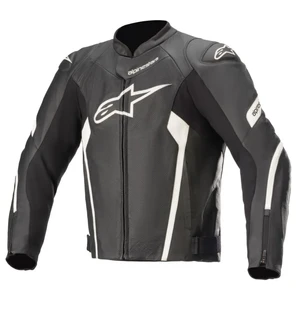 Alpinestars Nahkatakki Faster AirFlow v2 Musta/Valkoinen kuva