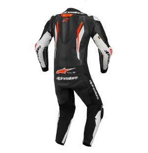 Alpinestars Nahkapuku 1-pcs GP Tech v5 Musta/Valkoinen/ Fluo Punainen kuva