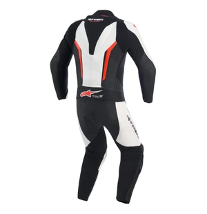Alpinestars Nahkapuku 1PCS GP Force V2 Musta/Valkoinen/Punainen Fluo kuva