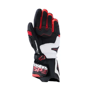 Alpinestars Ajohanskat SP-9 Musta/Valkoinen/Punainen kuva