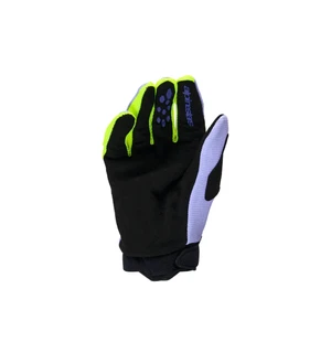 Alpinestars Hanskat Youth Full Bore v2 Lila/Fluo Keltainen kuva