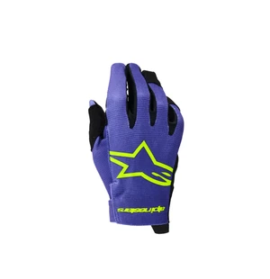 Alpinestars Hanskat Youth Radar Lila/Fluo Keltainen kuva