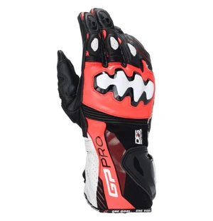 Alpinestars Hanskas GP Pro v4 Musta/Punainen Fluo/Valkoinen kuva