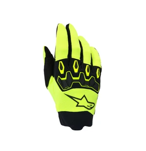 Alpinestars Hanskat Full Bore v2 Fluo Keltainen/Musta kuva