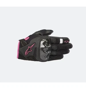 Alpinestars Hanska Stella SMX-1 Air v2 musta/Rosa kuva