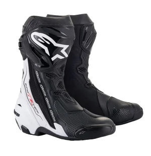 Alpinestars Ajosaapas Supertech R v2 Musta/Valkoinen kuva