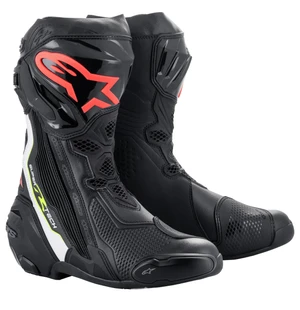 Alpinestars Saapas Supertech R v2 Musta/Valkoinen/Punainen/Keltainen kuva