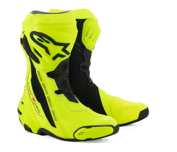 1fa1571d5e345aa564879d6e3b69ef57919047a3_Alpinestars_Boots_Supertech_R_Yellow_Fluo kuva