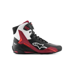 Alpinestars Ajokenkä Faster-4 Musta/Valkoinen/Tummanpunainen kuva