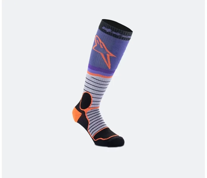 59af0156808f5d2209b729dae7497ef35c541ec1_Alpinestars_Socks_MX_Pro_Blackpurple kuva