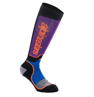 Alpinestars Stumpor MX Plus Musta/Sininen/Lila kuva